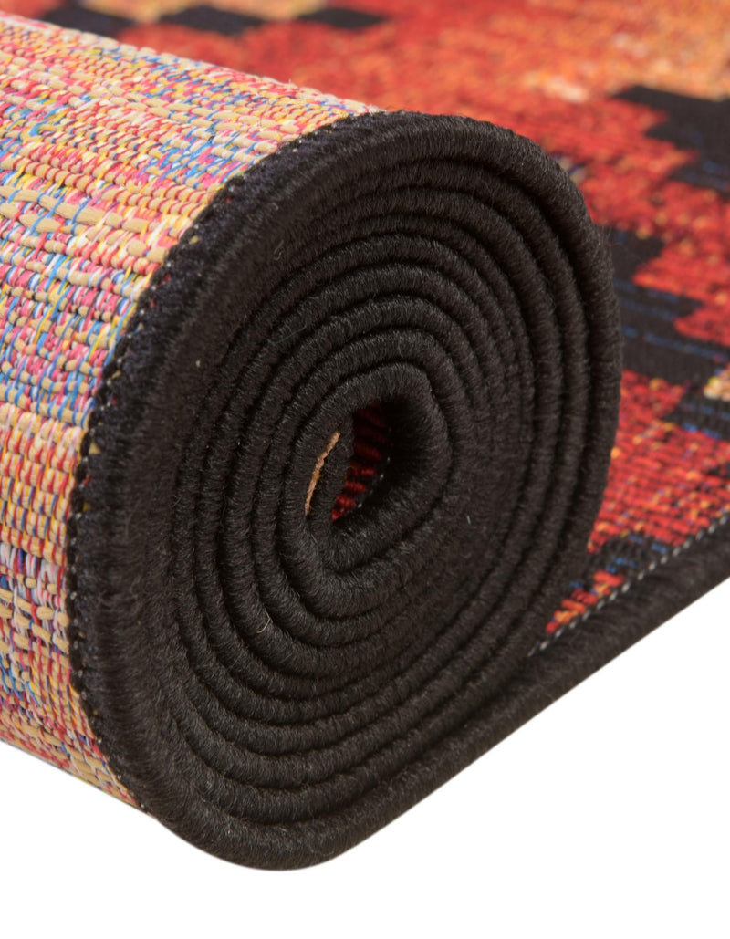 Safari Escape Rugs Collection Area Rug - Kalahari Round Multi lifestyle 67