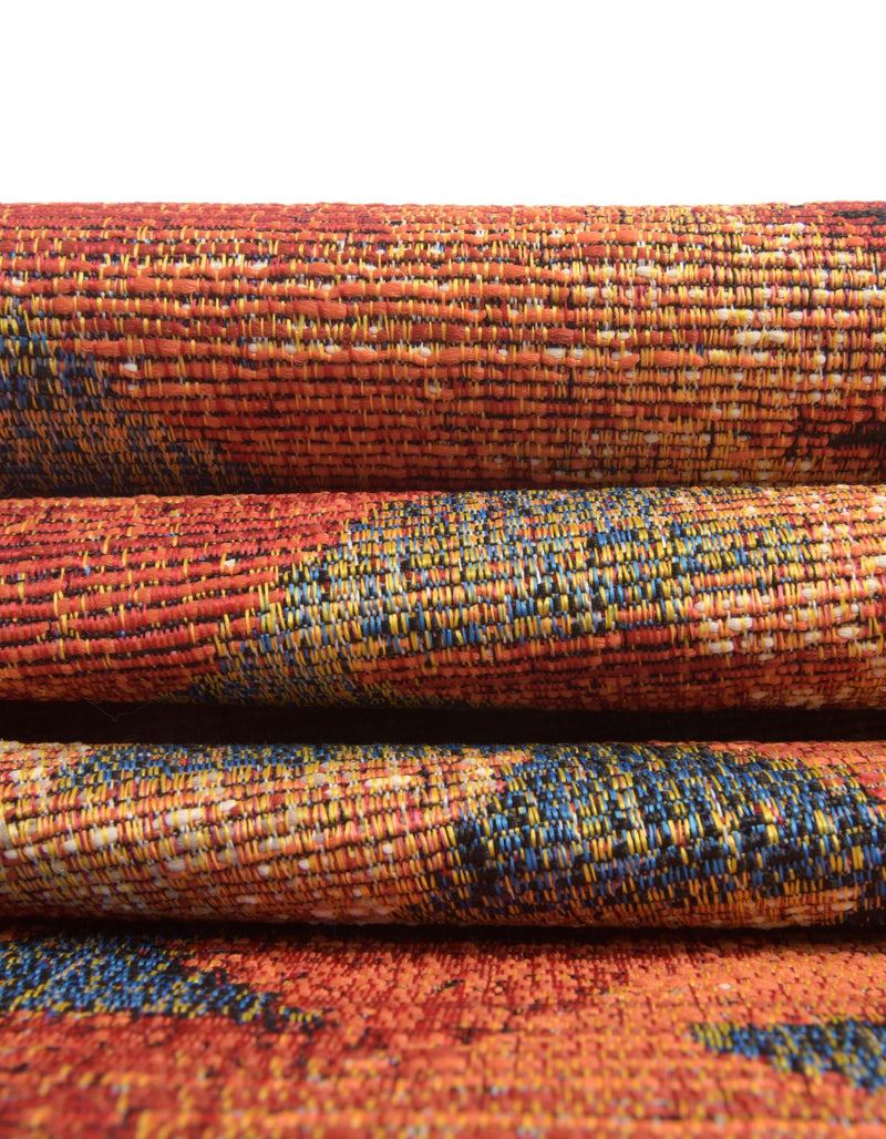 Safari Escape Rugs Collection Area Rug - Kalahari Round Multi lifestyle 77