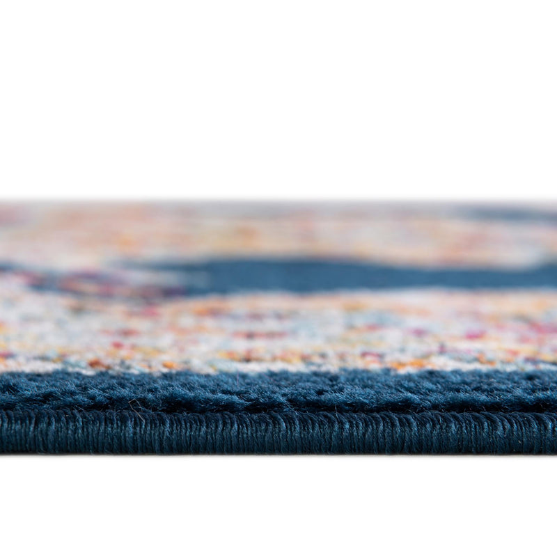 Beverly Grove Collection Area Rug - Fairfax (Navy Blue) Rectangle Navy Blue lifestyle 4