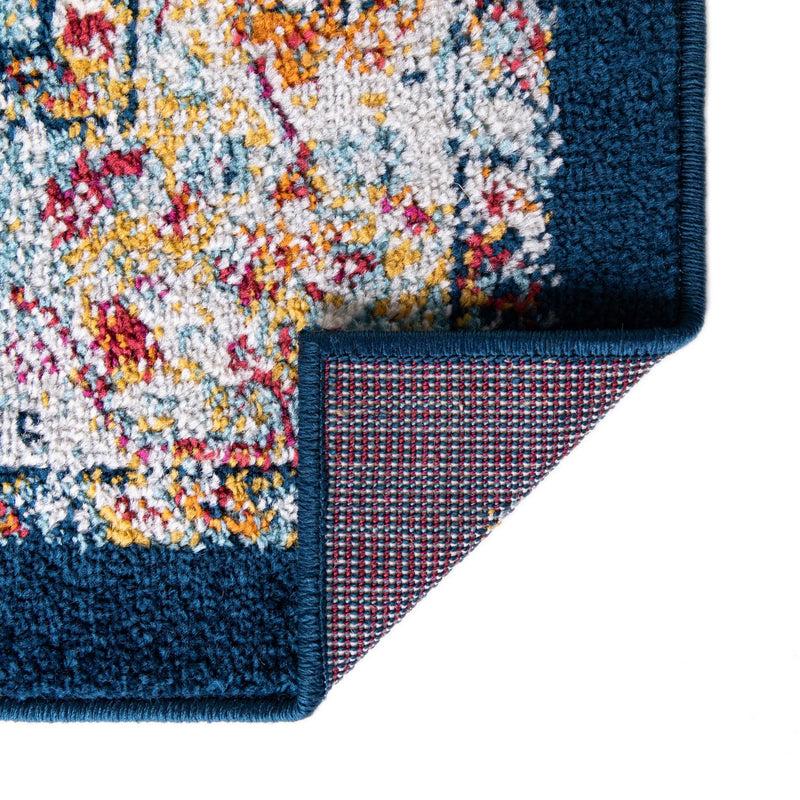 Beverly Grove Collection Area Rug - Fairfax (Navy Blue) Rectangle Navy Blue lifestyle 8