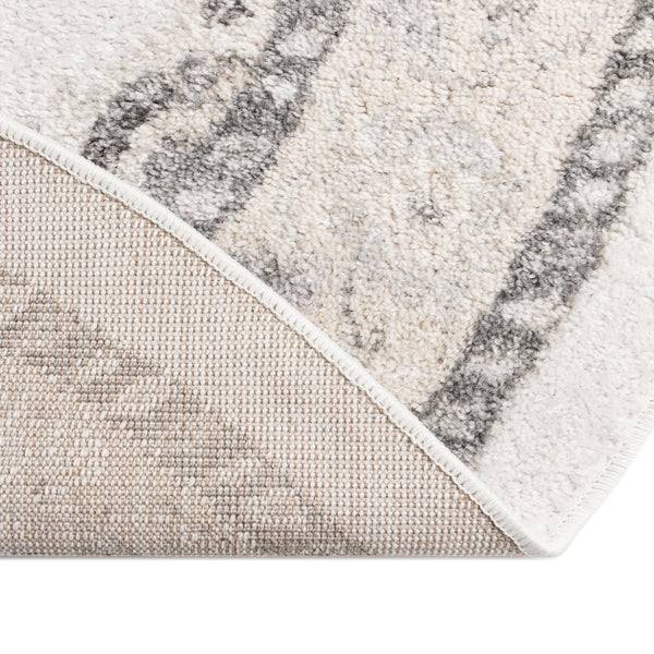 Beverly Grove Collection Area Rug - Fairfax (Ivory) Round Ivory lifestyle 44