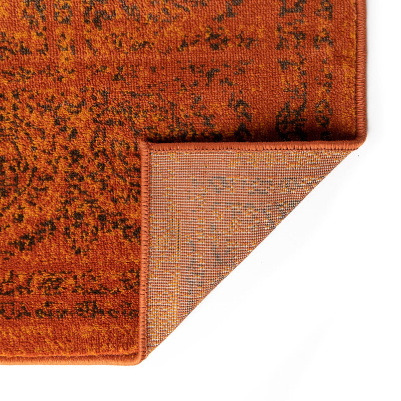 Ankara Elegance Collection Area Rug - Mardin (Terracotta) Square Terracotta lifestyle 36