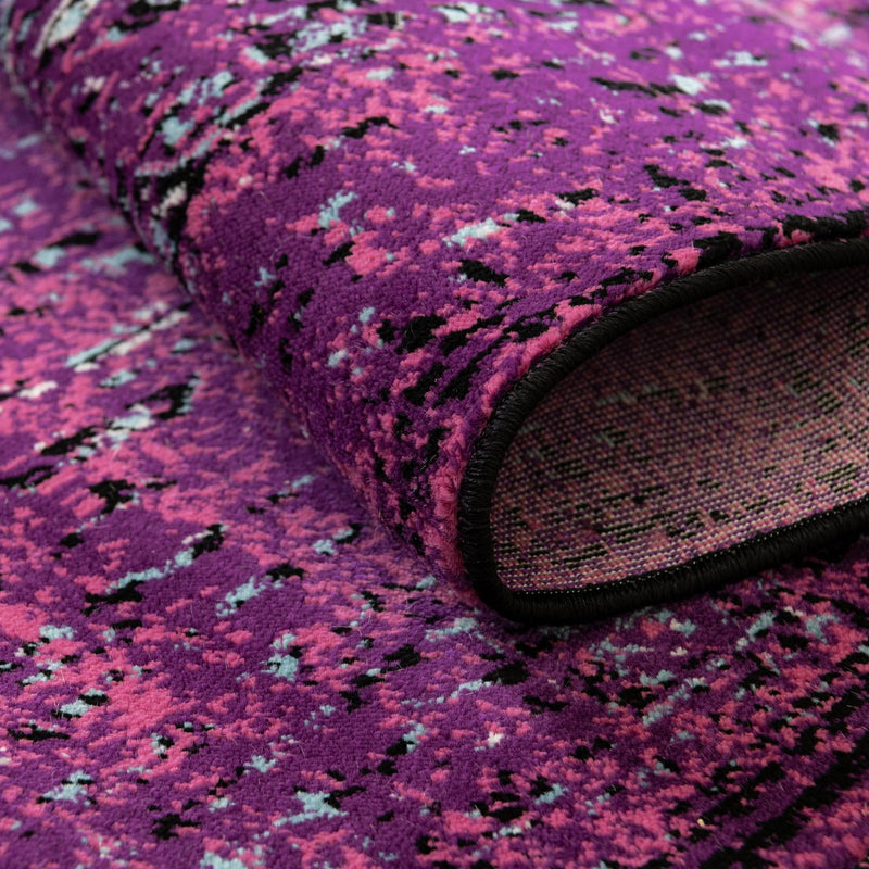 Ankara Elegance Collection Area Rug - Cappadocia Round Lilac lifestyle 38