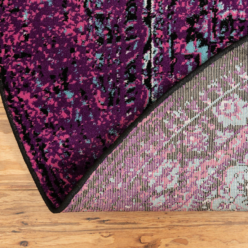 Ankara Elegance Collection Area Rug - Cappadocia Oval Lilac lifestyle 36