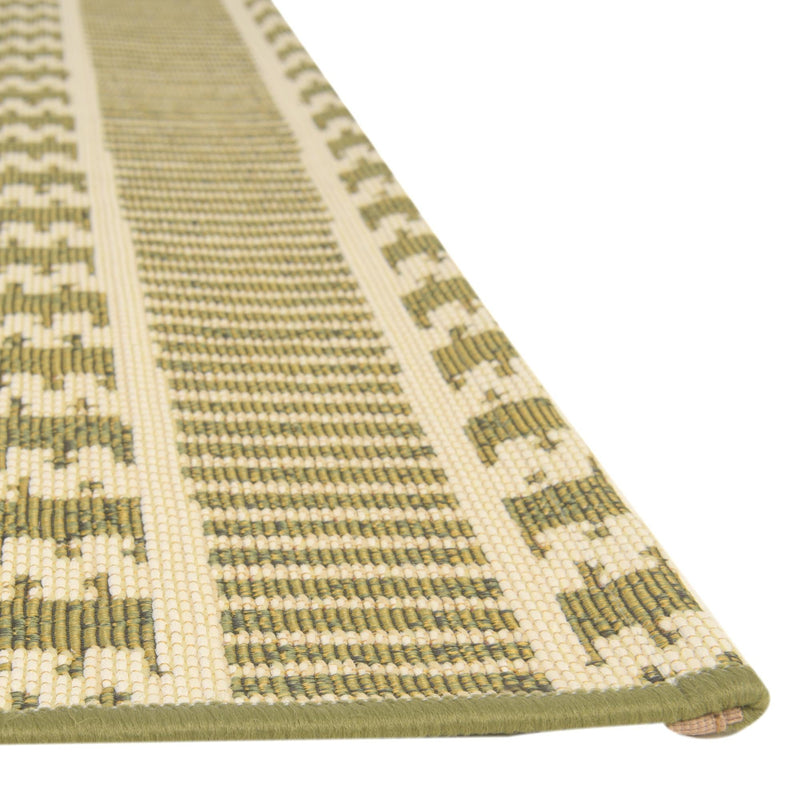 Seaside Lattice Collection Area Rug - Glade Rectangle Green lifestyle 53