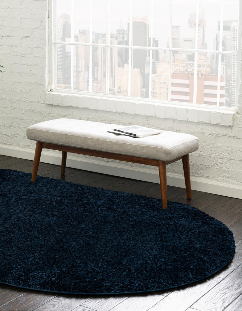 Majestic Manor Collection Area Rug - Versailles (Aegean Blue) Oval Aegean Blue lifestyle 27