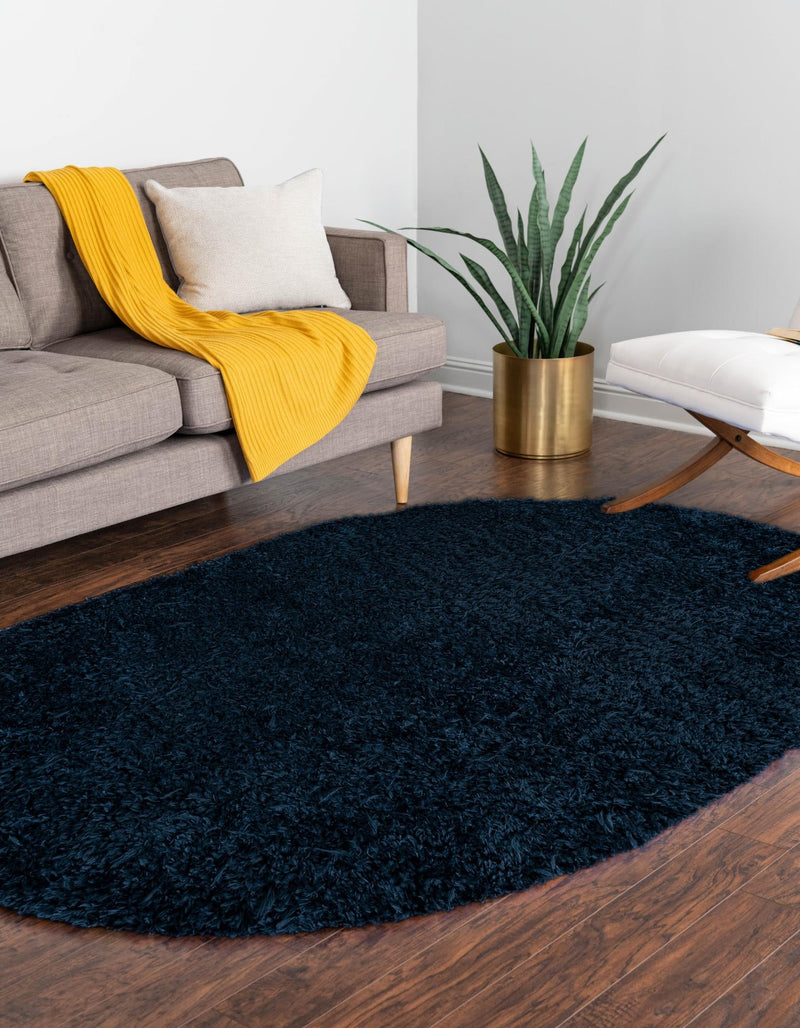 Majestic Manor Collection Area Rug - Versailles (Aegean Blue) Oval Aegean Blue lifestyle 31