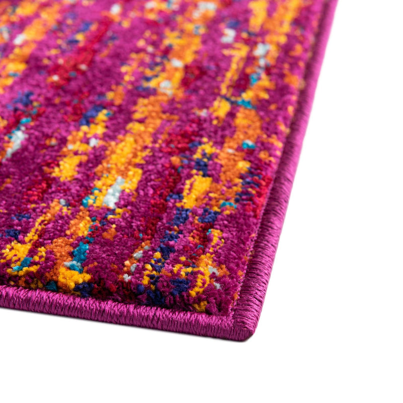 Caribbean Cove Collection Area Rug - Lucia Rectangle Pink lifestyle 11