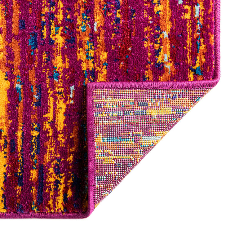 Caribbean Cove Collection Area Rug - Lucia Rectangle Pink lifestyle 15