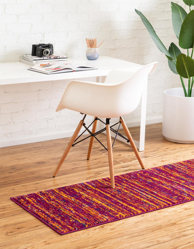 Caribbean Cove Collection Area Rug - Lucia Runner Pink lifestyle 53