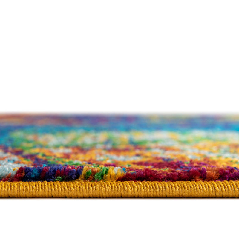 Caribbean Cove Collection Area Rug - Bequia Rectangle Multi lifestyle 4