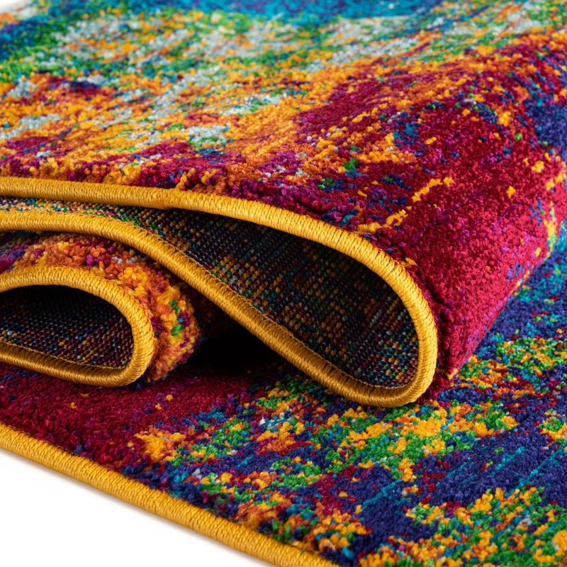 Caribbean Cove Collection Area Rug - Bequia Rectangle Multi lifestyle 5
