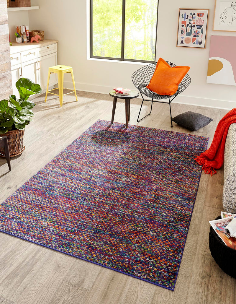 Caribbean Cove Collection Area Rug - Mayreau Rectangle Multi lifestyle 2