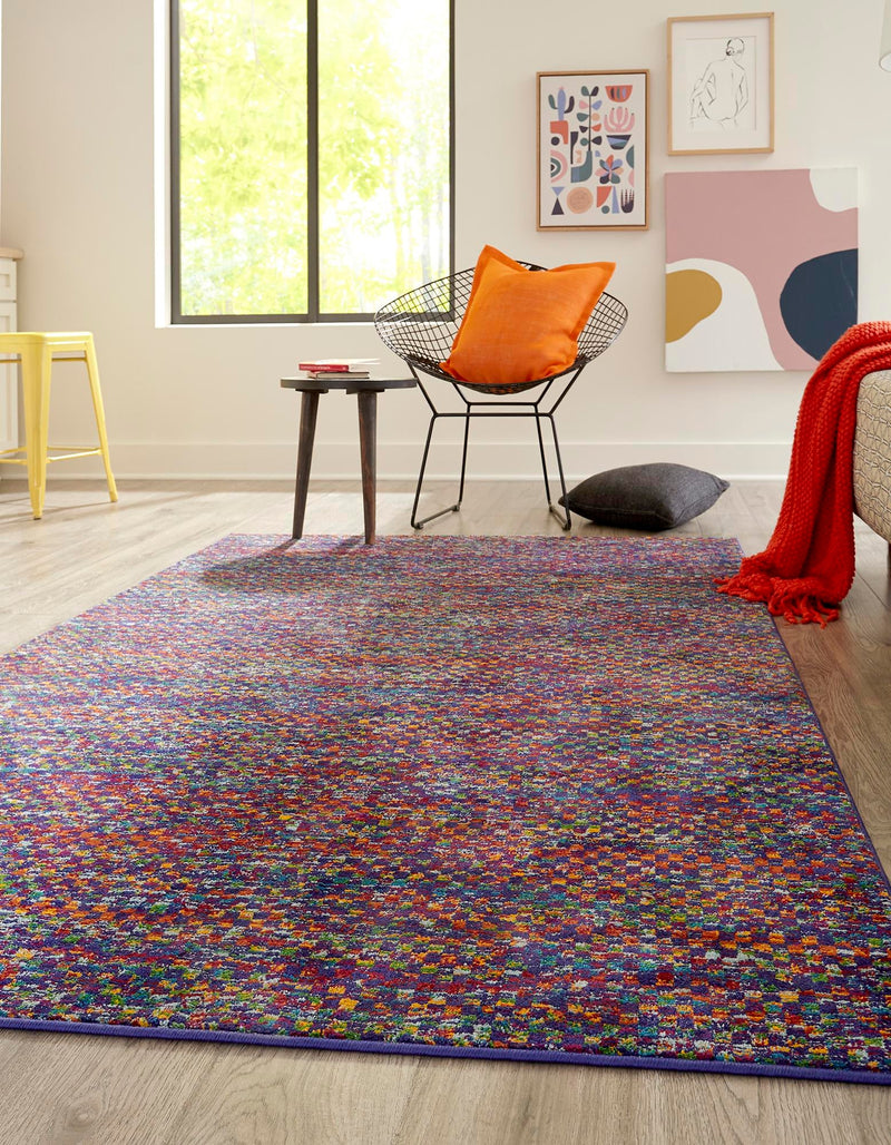 Caribbean Cove Collection Area Rug - Mayreau Rectangle Multi lifestyle 3