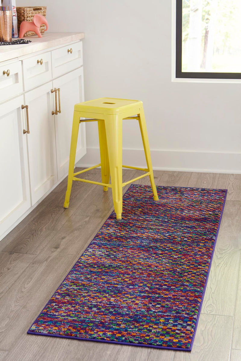 Caribbean Cove Collection Area Rug - Mayreau Runner Multi lifestyle 7