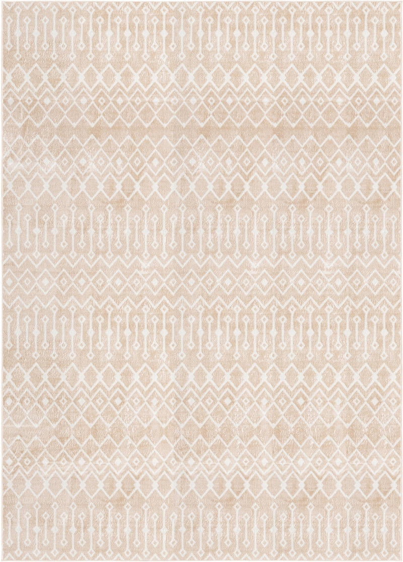 Marrakech Lattice Collection Area Rug - Essaouira (Sand) Rectangle Sand Main