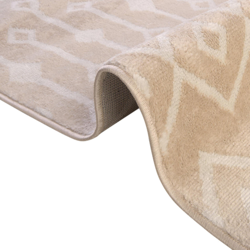 Marrakech Lattice Collection Area Rug - Essaouira (Sand) Rectangle Sand lifestyle 8