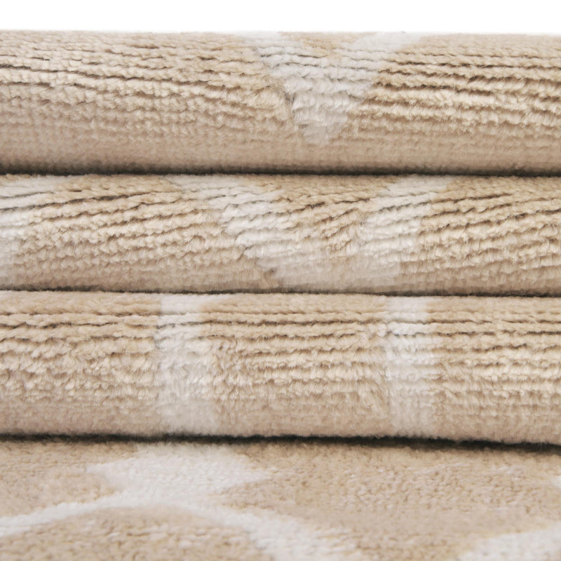 Marrakech Lattice Collection Area Rug - Essaouira (Sand) Rectangle Sand lifestyle 12