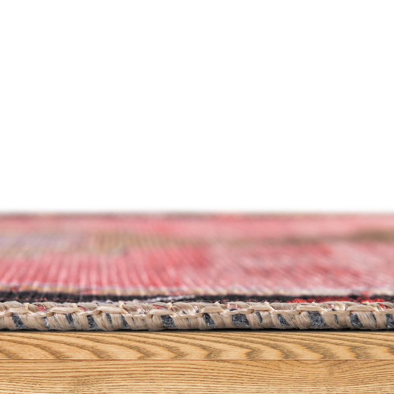 Heritage Elegance Collection Area Rug - Winterthur (Pink) Rectangle Pink lifestyle 4