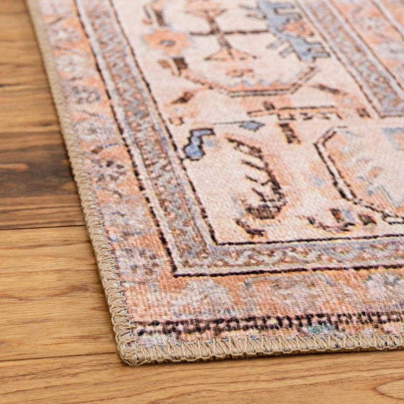 Heritage Elegance Collection Area Rug - Blenheim Rectangle Blue lifestyle 7