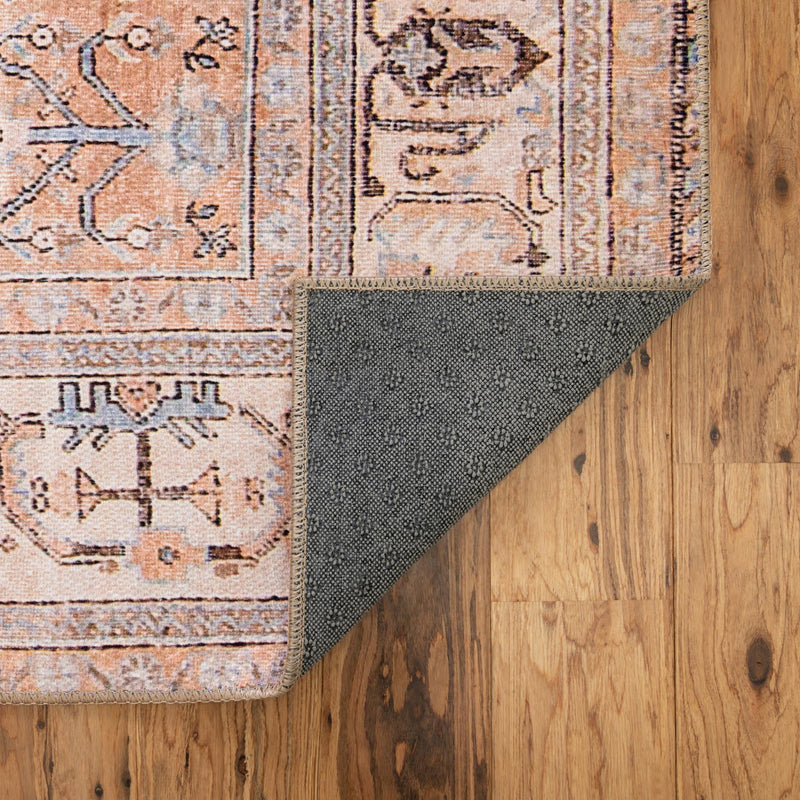 Heritage Elegance Collection Area Rug - Blenheim Rectangle Blue lifestyle 9