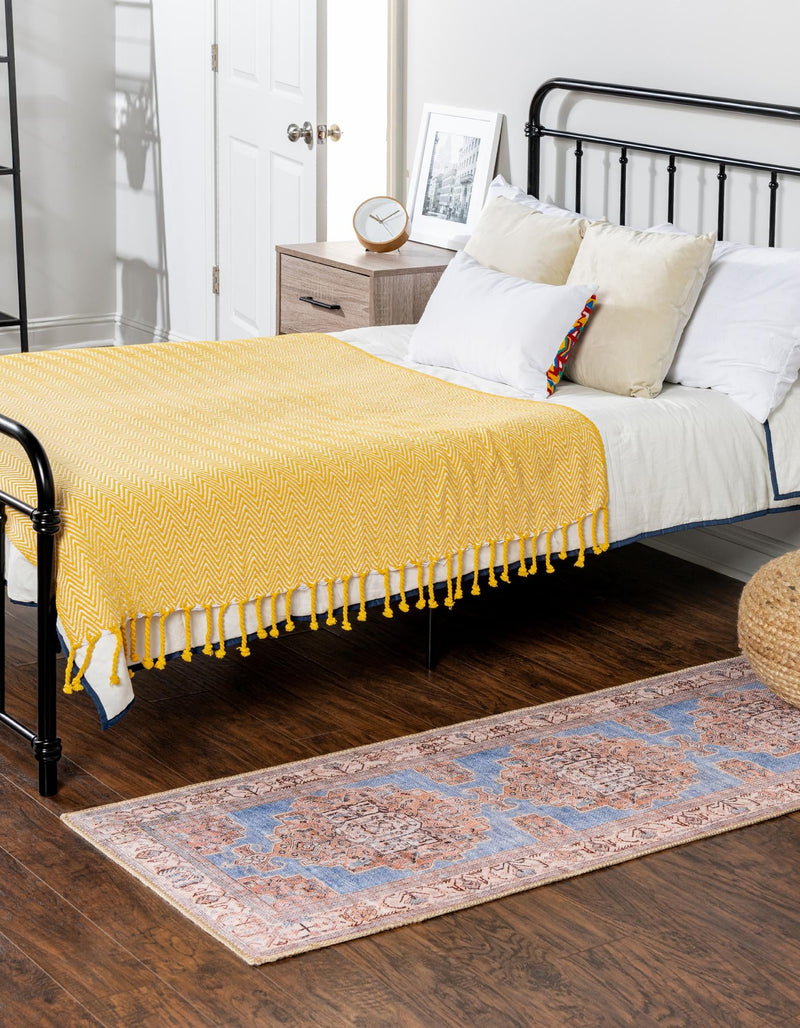 Heritage Elegance Collection Area Rug - Blenheim Runner Blue lifestyle 20