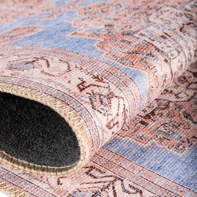 Heritage Elegance Collection Area Rug - Blenheim Runner Blue lifestyle 30