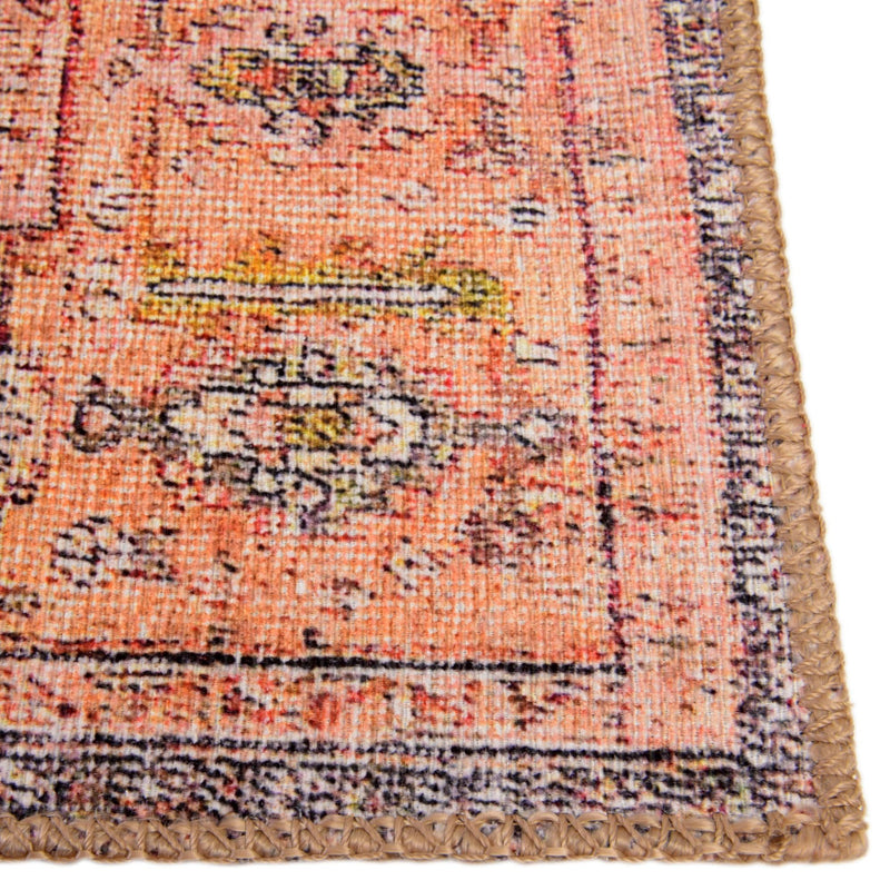 Heritage Elegance Collection Area Rug - Windsor (Rust Red) Rectangle Rust Red lifestyle 7