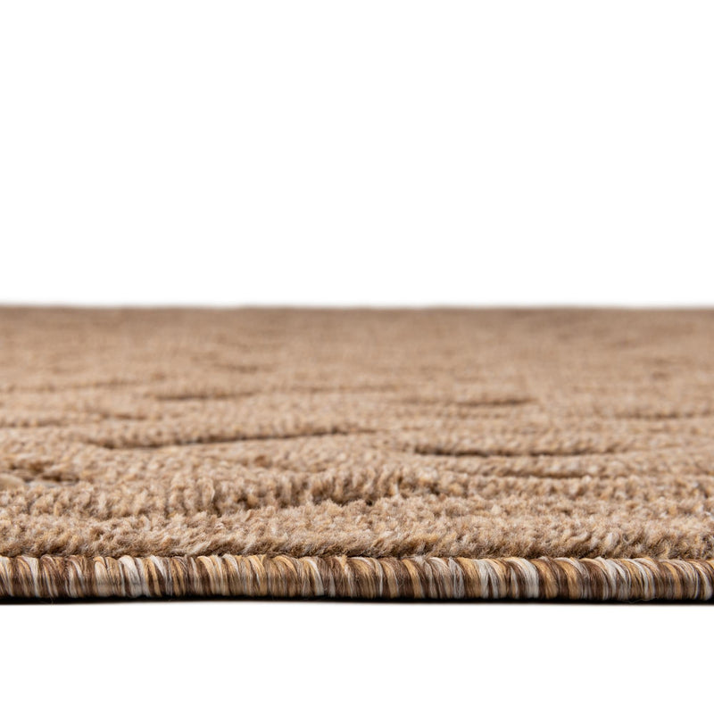 Garden Lattice Charm Collection Area Rug - Arbor (Beige) Rectangle Beige lifestyle 12