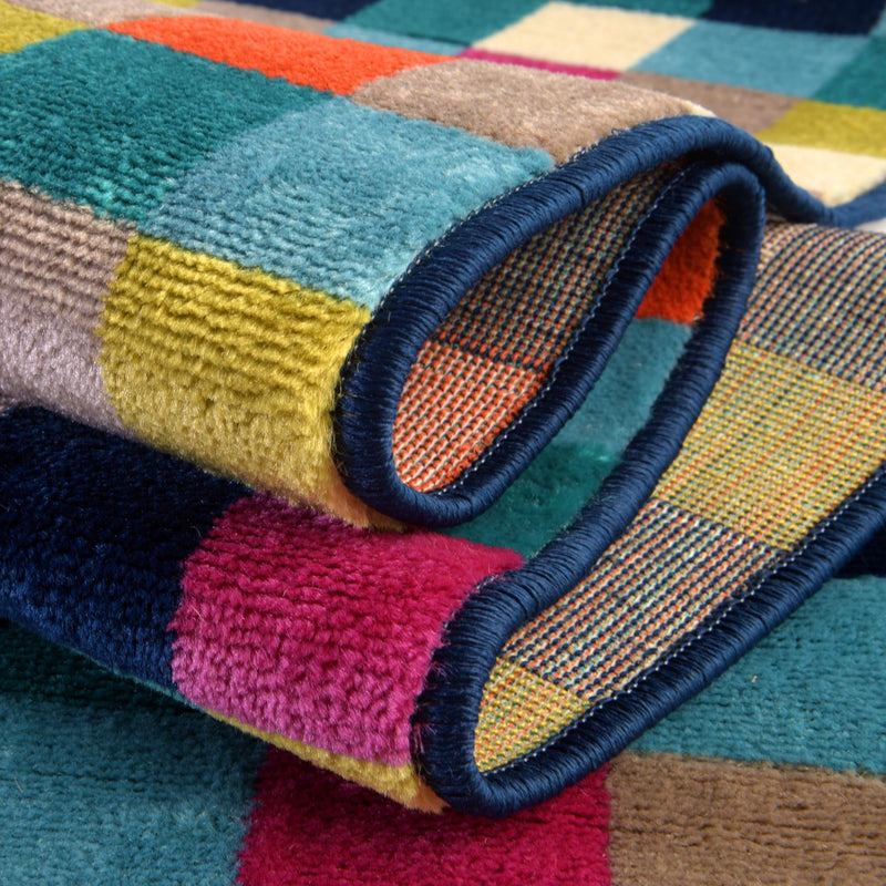 Oceanview Gardens Collection Area Rug - Harbor Round Multi lifestyle 60