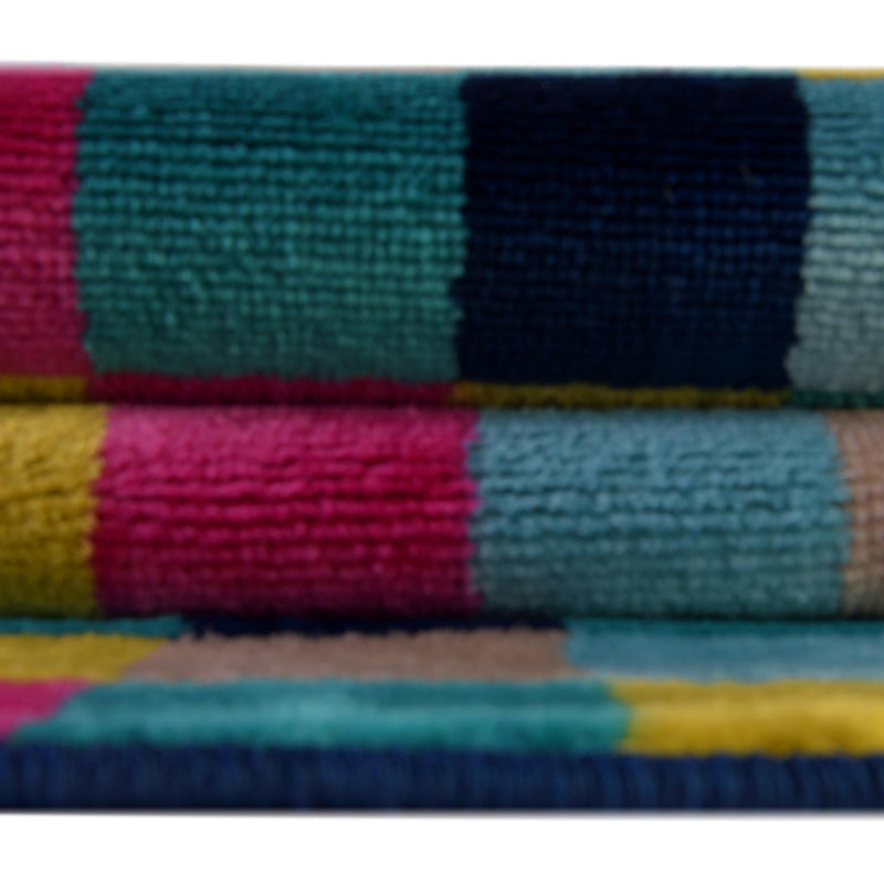 Oceanview Gardens Collection Area Rug - Harbor Round Multi lifestyle 67