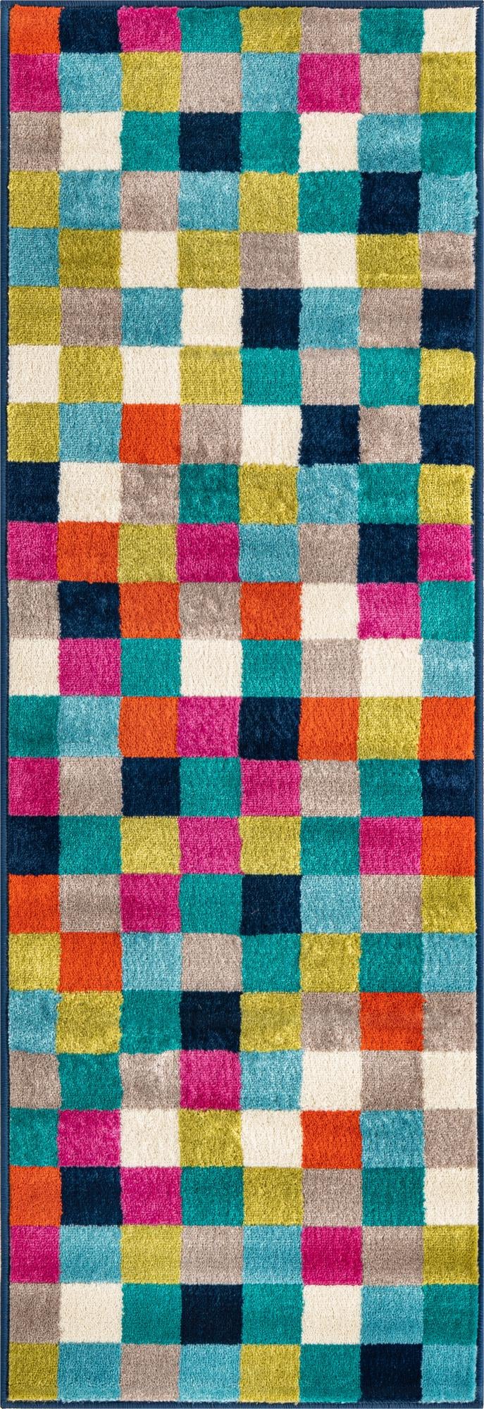 Oceanview Gardens Collection Area Rug - Harbor Runner Multi lifestyle 15