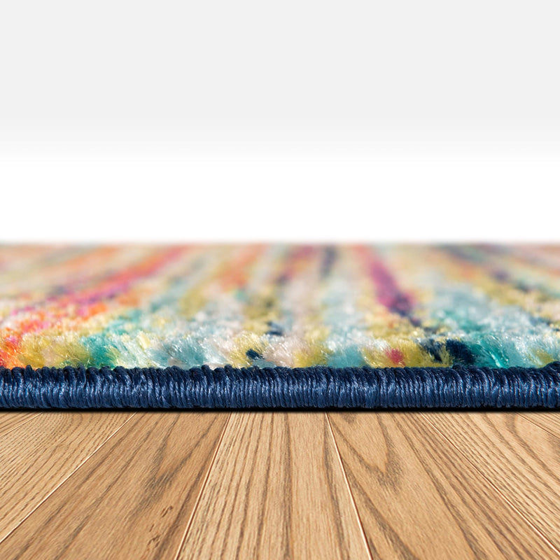 Oceanview Gardens Collection Area Rug - Reef Rectangle Multi lifestyle 6