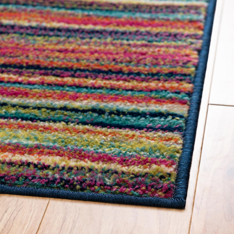 Oceanview Gardens Collection Area Rug - Reef Rectangle Multi lifestyle 8