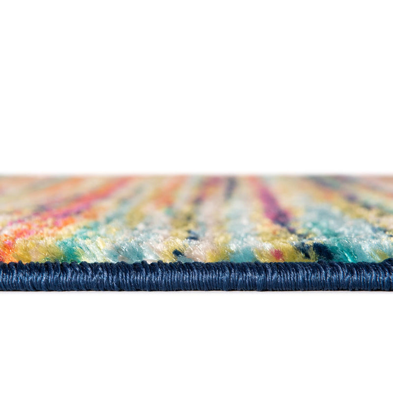 Oceanview Gardens Collection Area Rug - Reef Oval Multi lifestyle 28