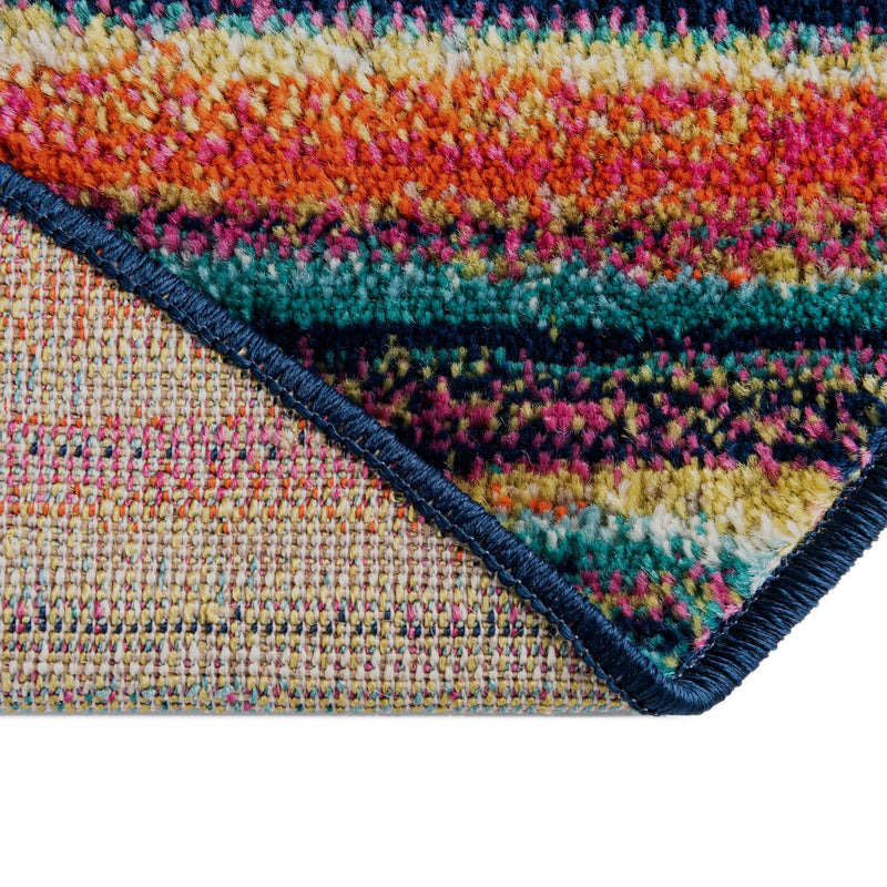 Oceanview Gardens Collection Area Rug - Reef Oval Multi lifestyle 48
