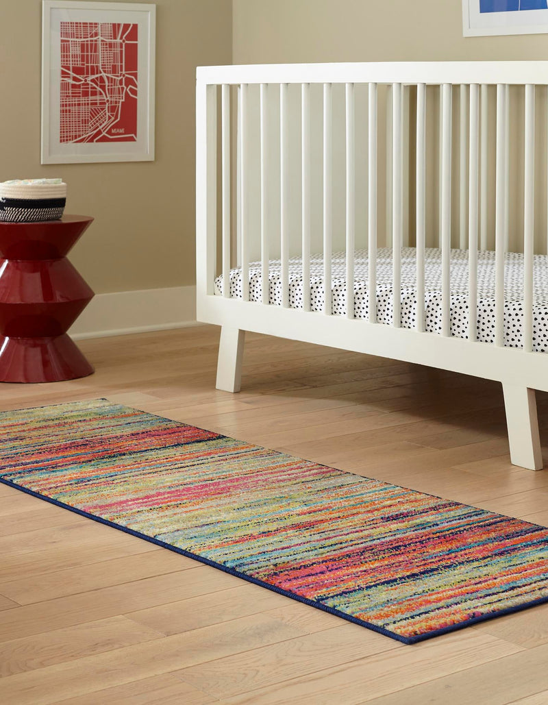 Oceanview Gardens Collection Area Rug - Reef Runner Multi lifestyle 25