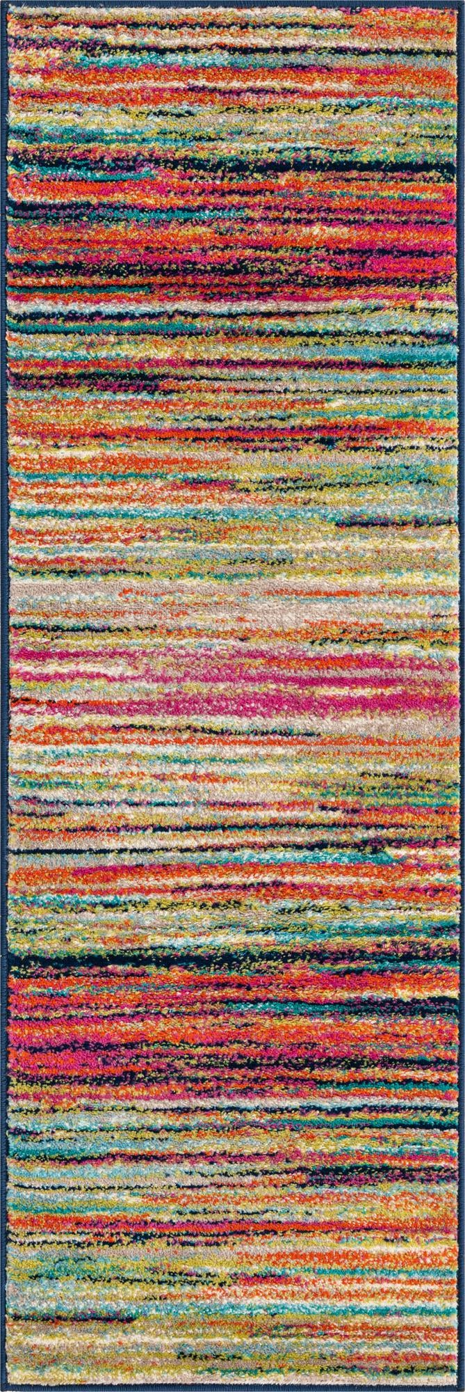 Oceanview Gardens Collection Area Rug - Reef Runner Multi lifestyle 15