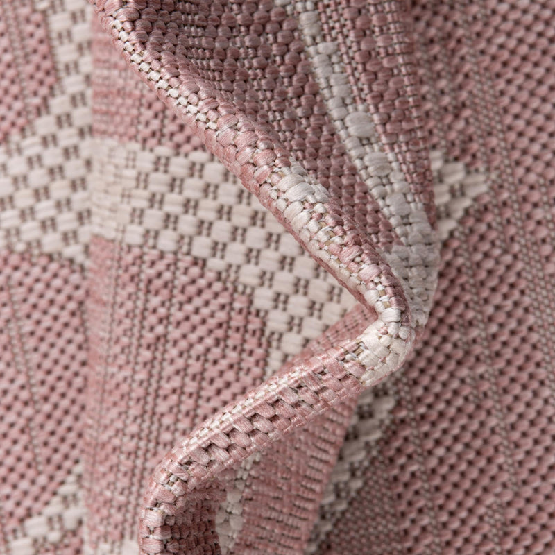 Seaside Haven Rugs Collection Area Rug - Sapphire (Pink) Rectangle Pink lifestyle 8