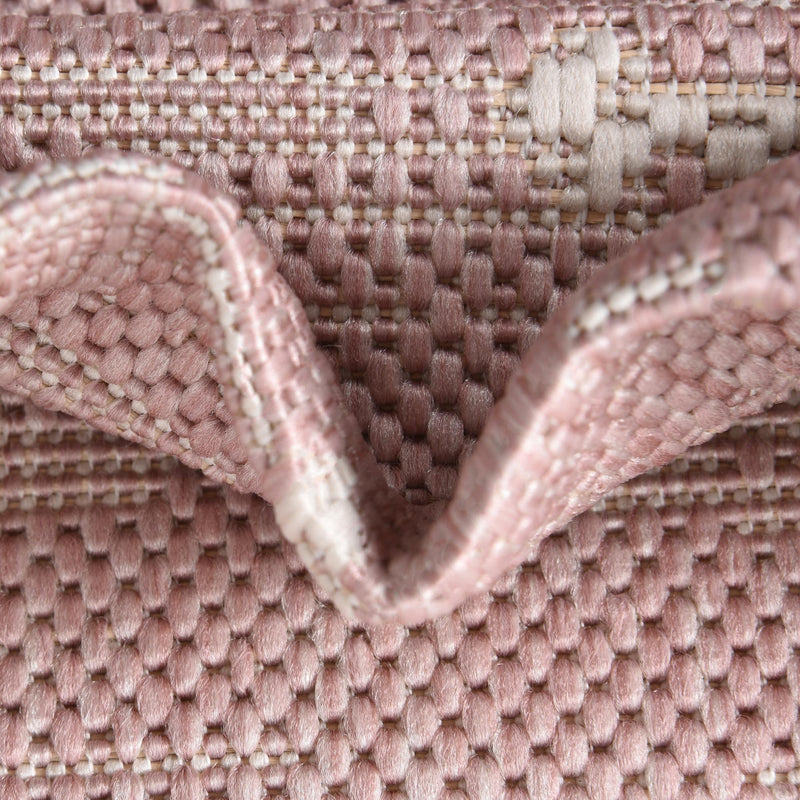 Seaside Haven Rugs Collection Area Rug - Sapphire (Pink) Square Pink lifestyle 6