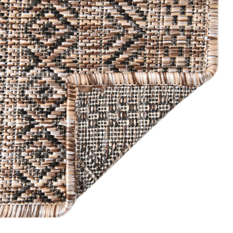 Patio Stripe Harmony Collection Area Rug - Boardwalk (Natural) Octagon Natural lifestyle 7