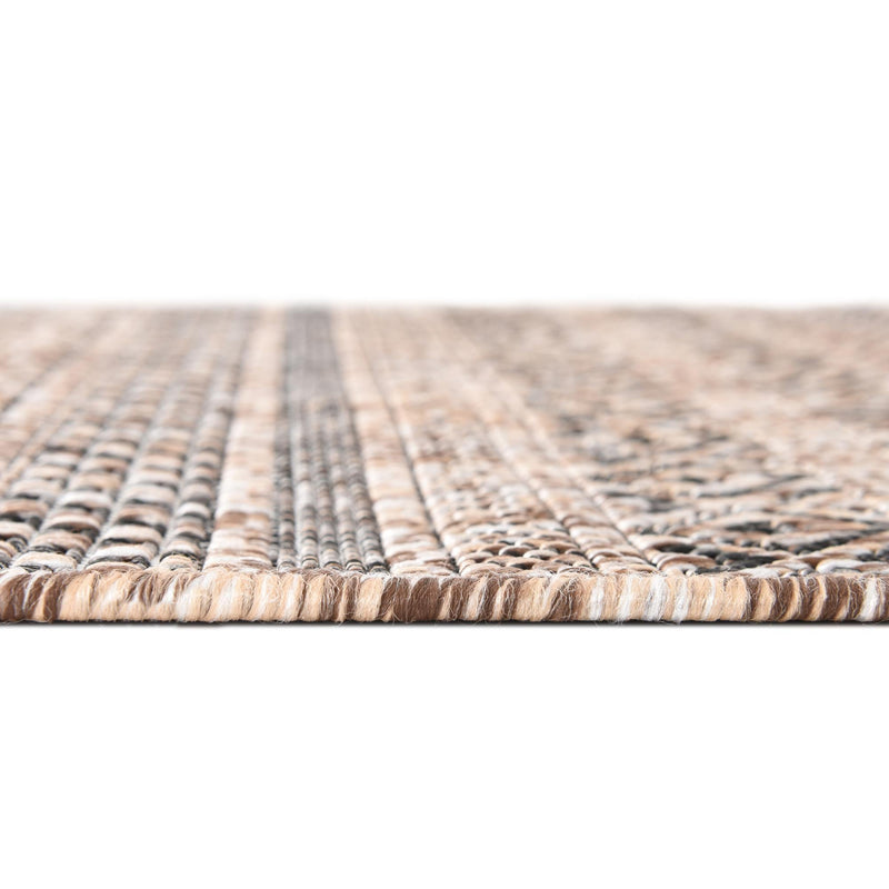 Patio Stripe Harmony Collection Area Rug - Boardwalk (Natural) Runner Natural lifestyle 3
