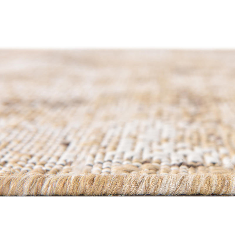 Patio Heritage Collection Area Rug - Augusta (Natural) Rectangle Natural lifestyle 4