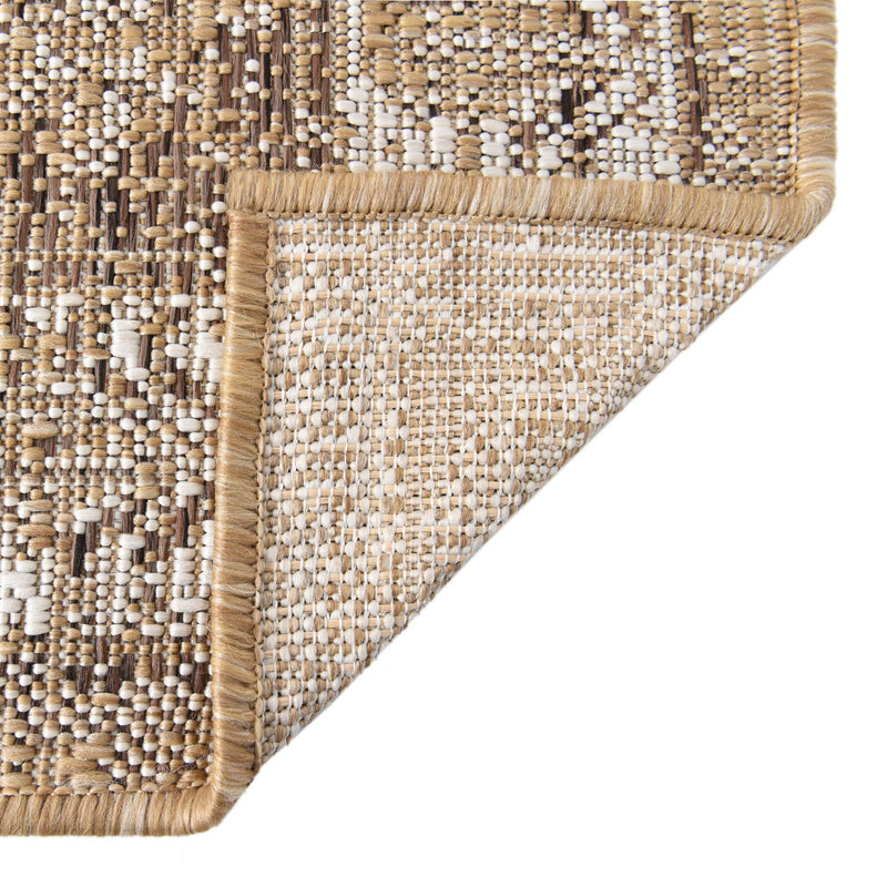 Patio Heritage Collection Area Rug - Augusta (Natural) Rectangle Natural lifestyle 8