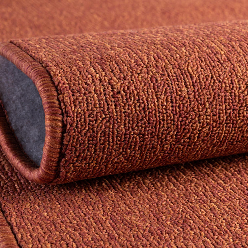 Everyday Elegance Collection Area Rug - Serenity (Terracotta) Rectangle Terracotta lifestyle 5