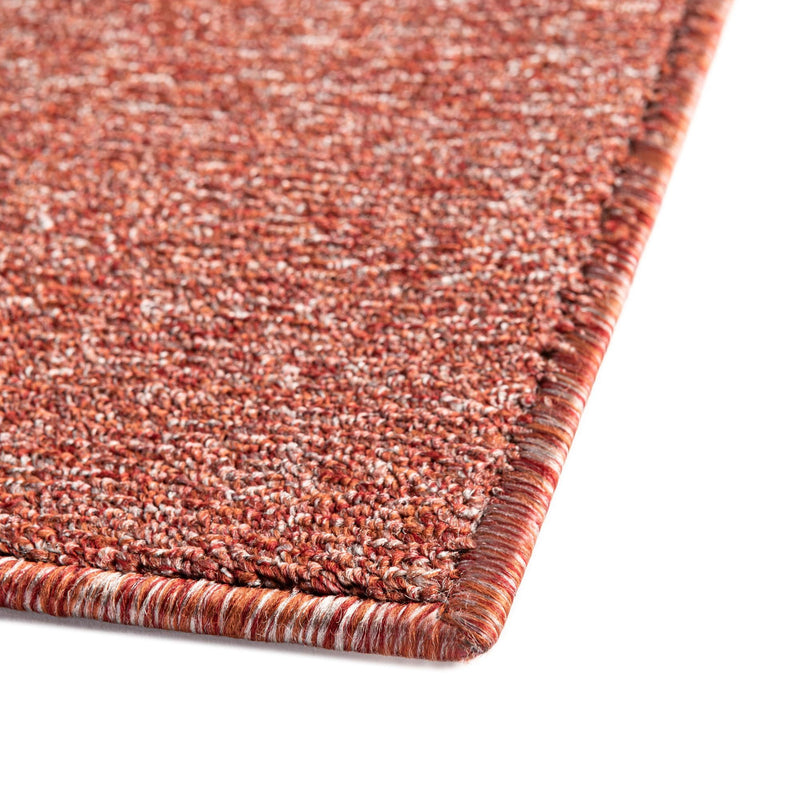 Everyday Elegance Collection Area Rug - Serenity (Rust Red) Rectangle Rust Red lifestyle 6