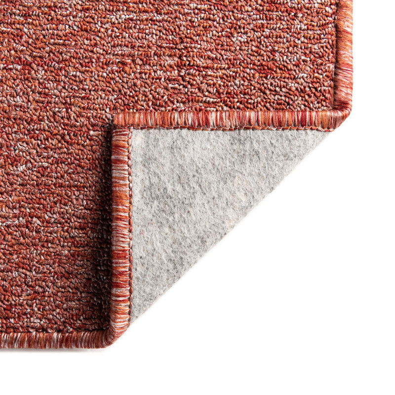 Everyday Elegance Collection Area Rug - Serenity (Rust Red) Runner Rust Red lifestyle 24