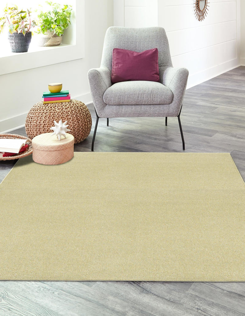 Everyday Elegance Collection Area Rug - Serenity (Pastel Green) Square Pastel Green lifestyle 20