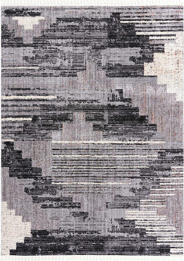 Navajo Sands Collection Area Rug - Chaco Rectangle Fossil Gray lifestyle 3