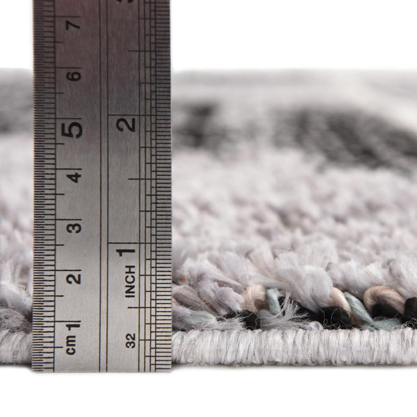 Navajo Sands Collection Area Rug - Chaco Rectangle Fossil Gray lifestyle 14